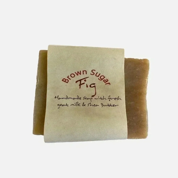 Brown Sugar Fig Handmade Goat Milk + Shea Butter Body Soap - Etsy - Picture 1 of 4